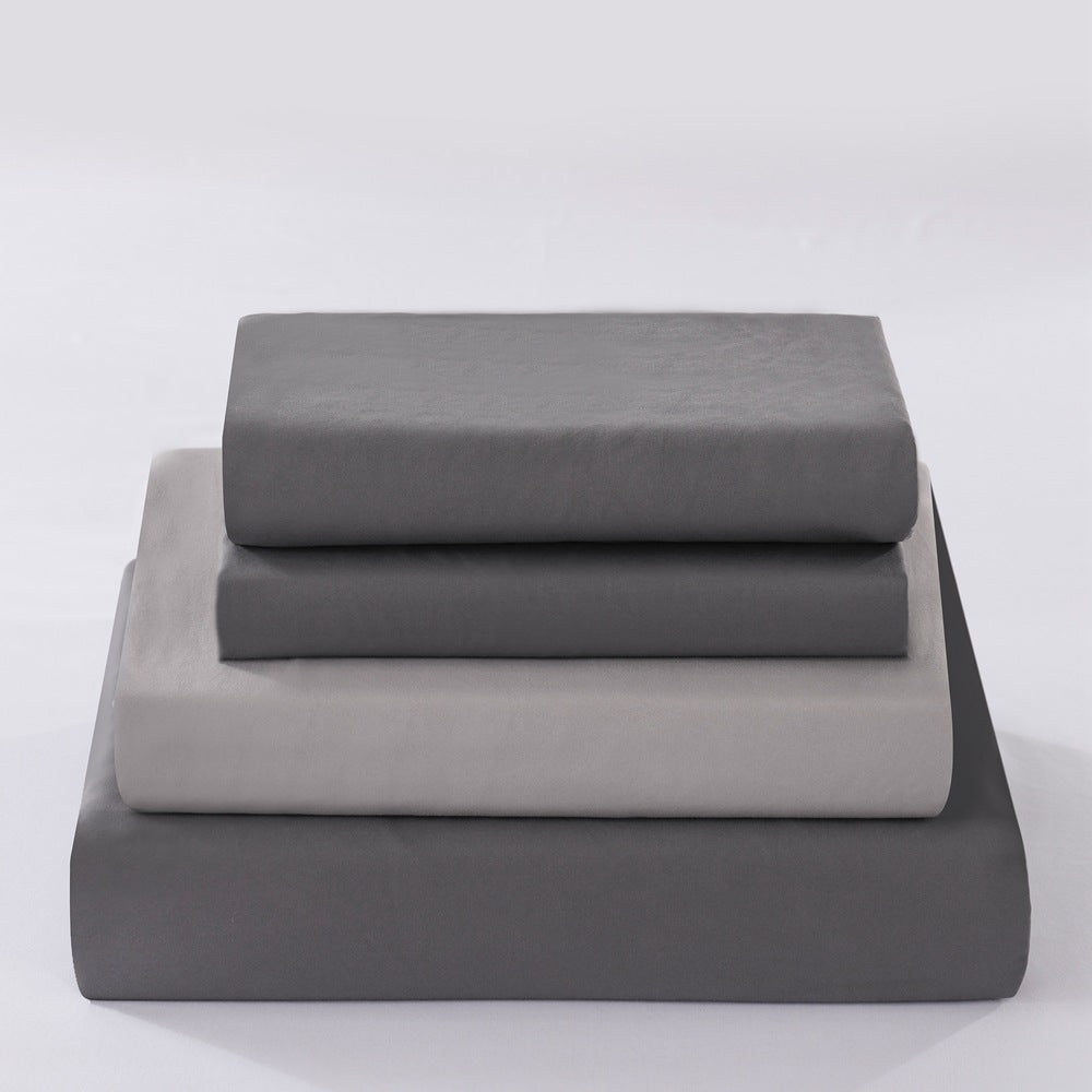 Solid Color Minimalist 3-Piece Bedding Set - Calm Cloud Bedding